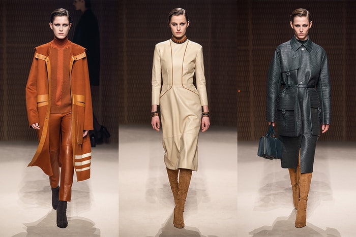 #PFW：Hermès 以皮革打造高貴奢華感，知性女生就是要這樣穿！
