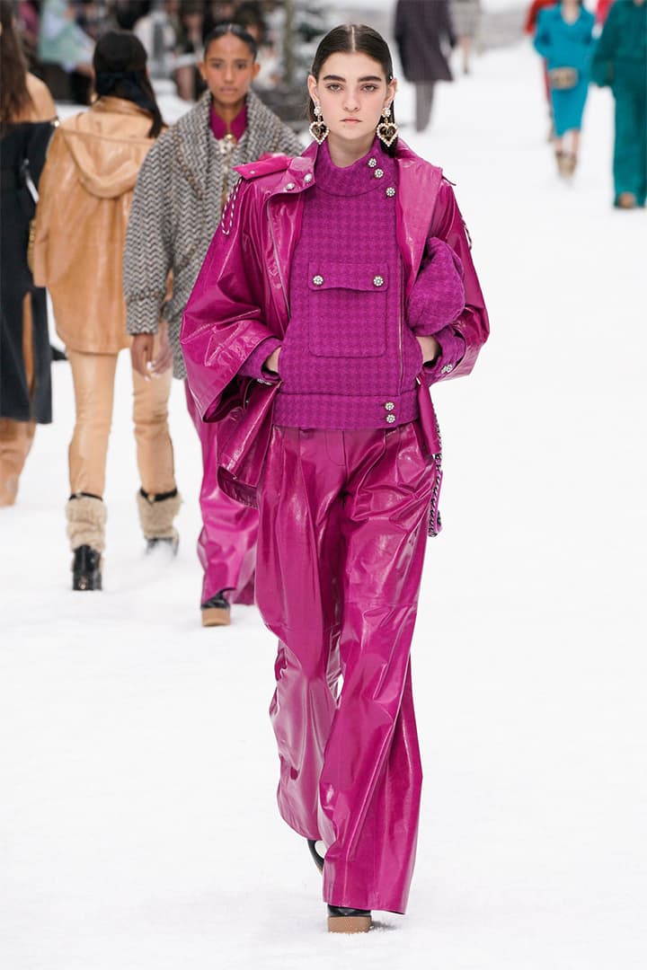 karl lagerfeld chanel last show fw2019 runway