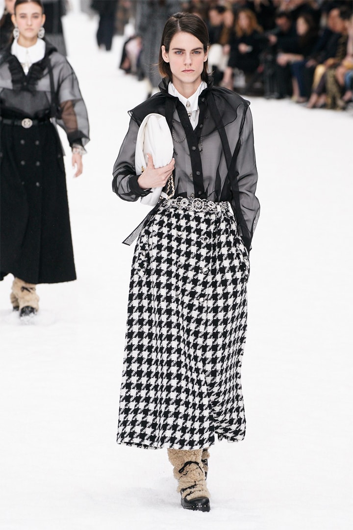 karl lagerfeld chanel last show fw2019 runway
