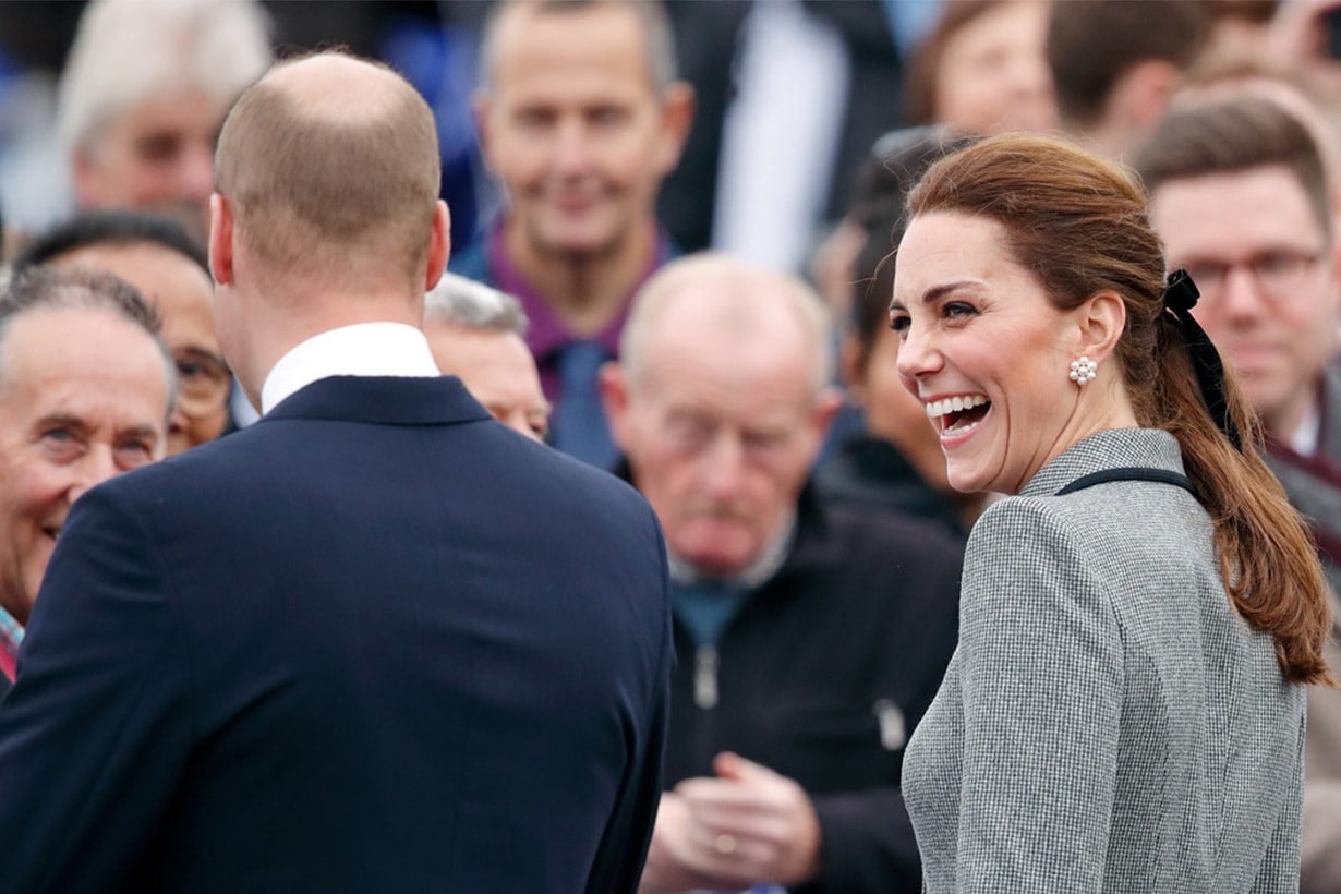Kate Middleton Prince William Hair Bald BBC Radio 1 Clara Amfo meeting royal British Royal Family