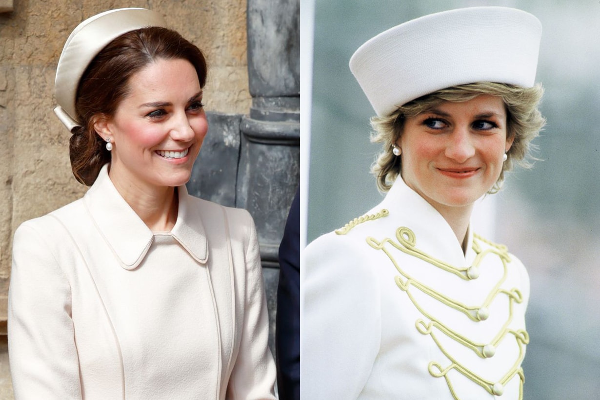 Kate Middleton Princess Diana White Suit Nurse Uniform