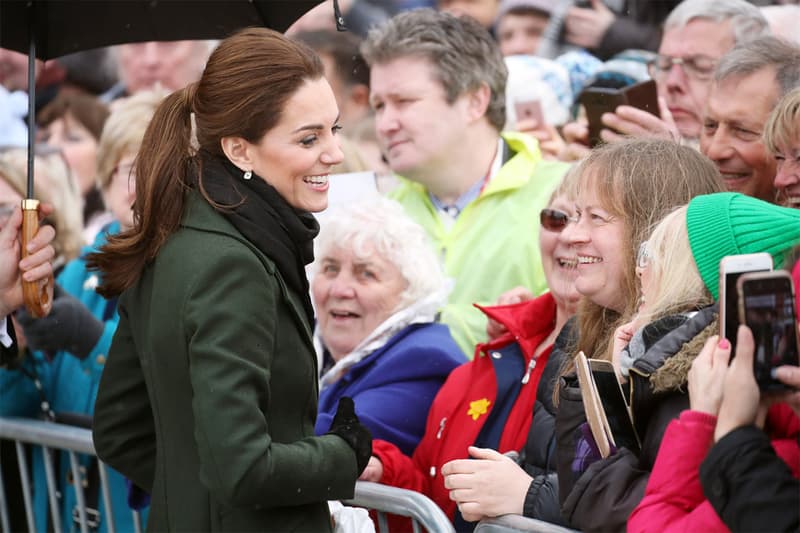 Kate Middleton Prince William Royal Visit Blackpool Tower refused to use an umbrella let crowd see her better royal correspondent Emily Andrews British Royal Family