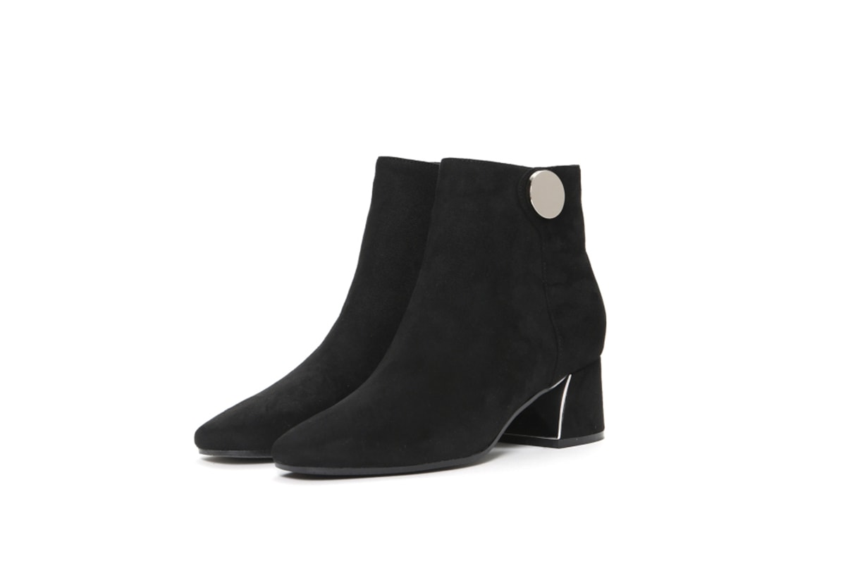 Katie Judith Suede Block Heel Bootie