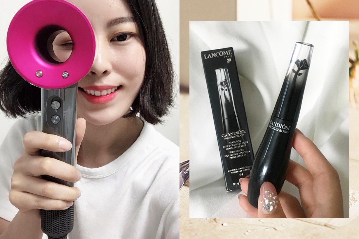 Korean girls favourite western brands cosmetics makeup skincare beauty product dyson hair dryer lancome mascara tom ford concealer estee lauder micro essence