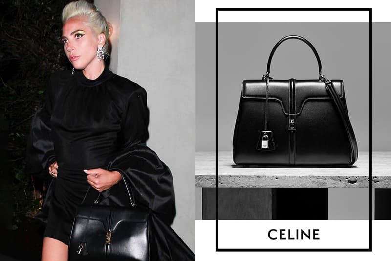 lady gaga celine bag