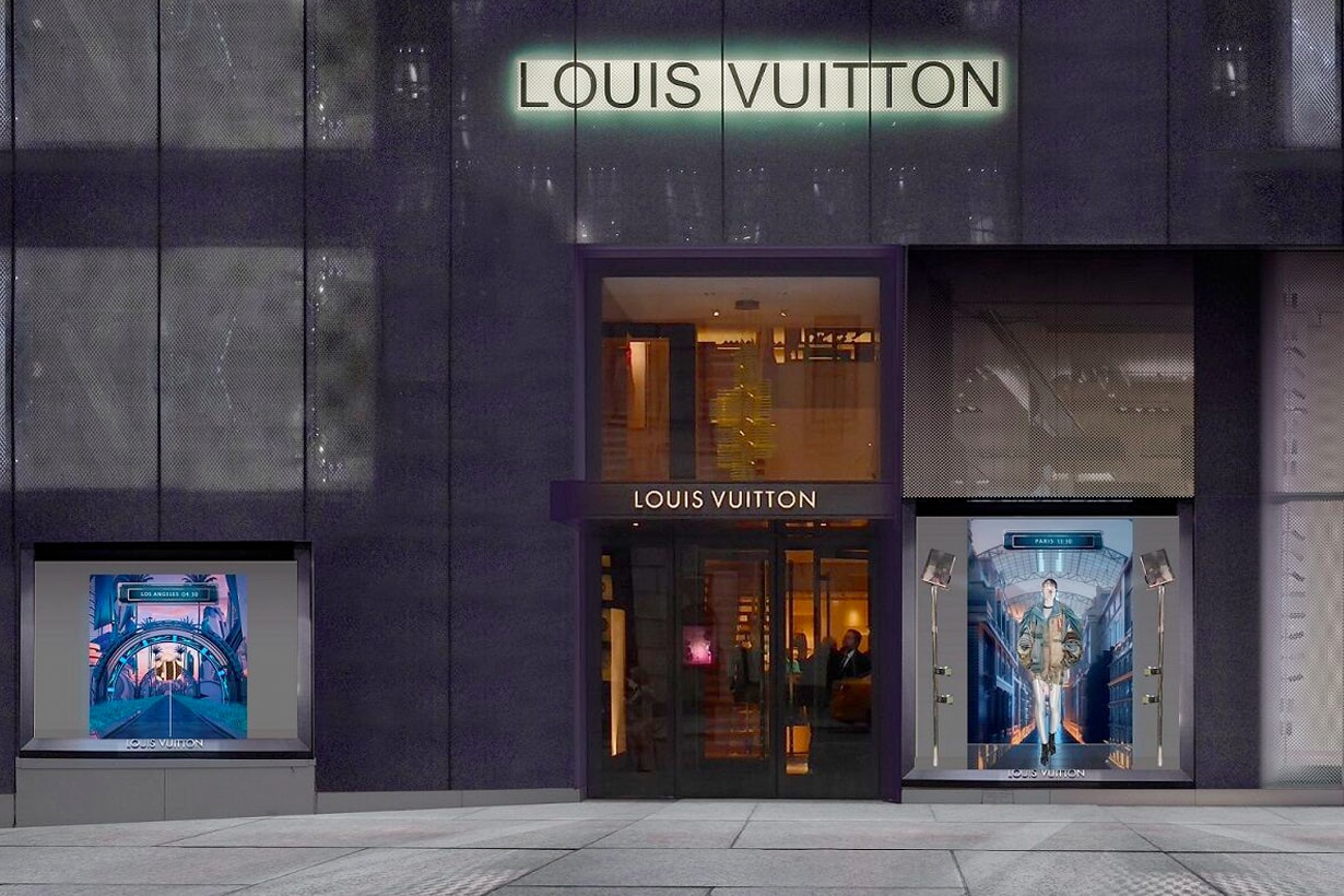 louis vuitton 2019 ss window design postcards from the future