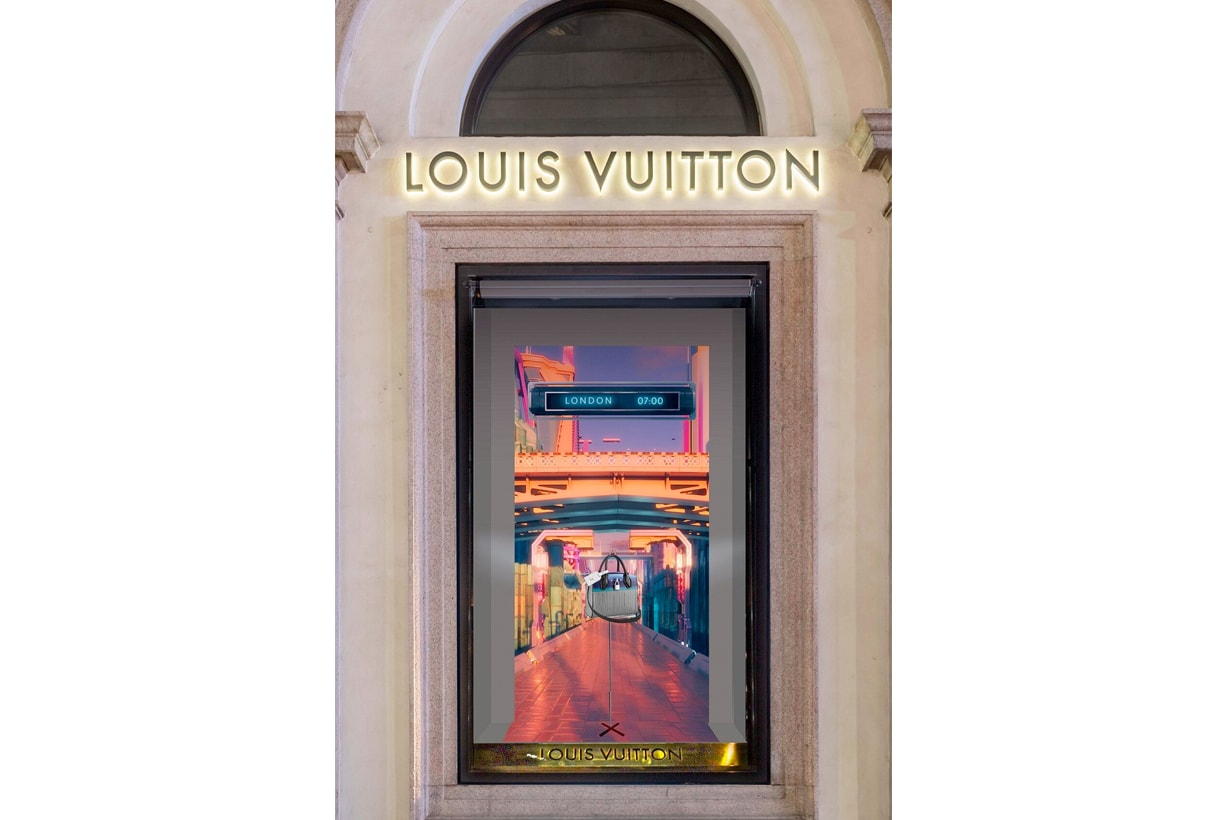 louis vuitton 2019 ss window design postcards from the future