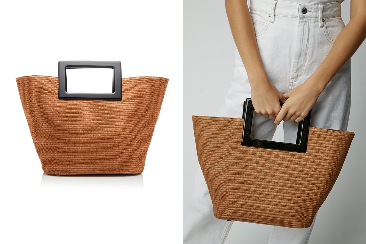 marina raphael straw bag