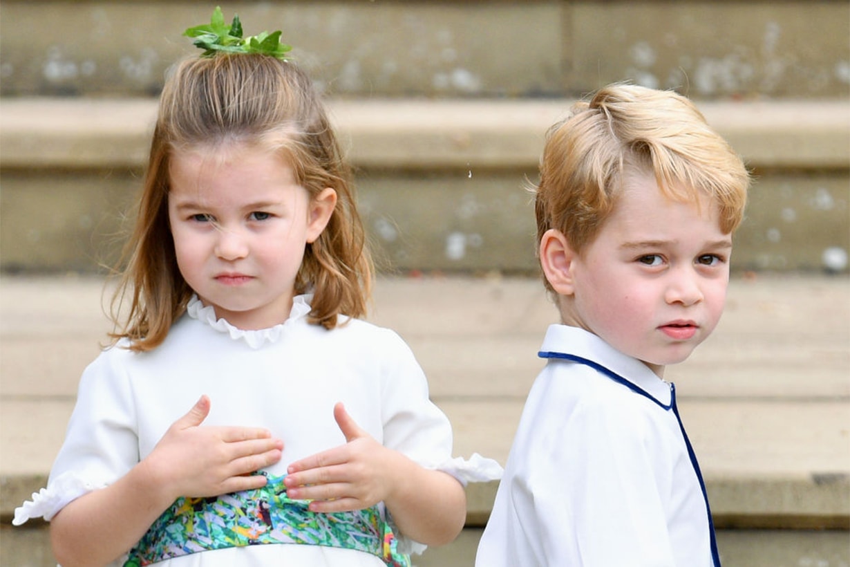 princess charlotte and prince george