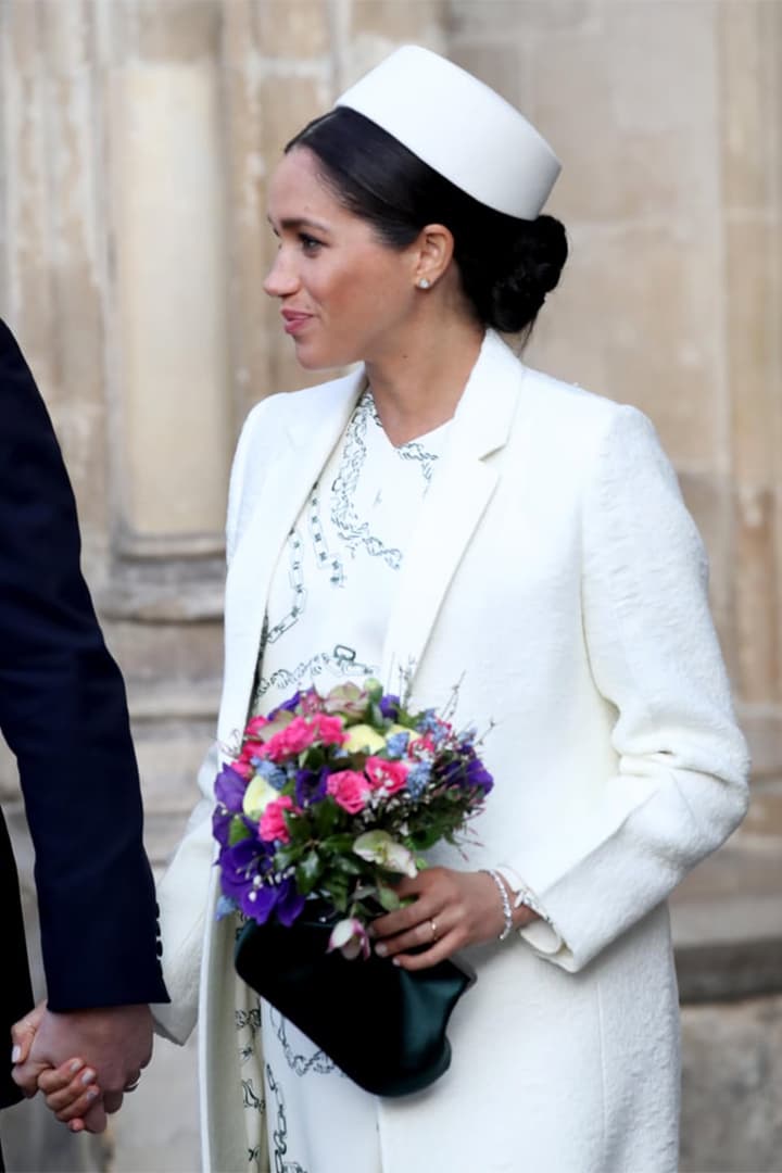 Meghan Markle Victoria Beckham Dress Commonwealth Day Service