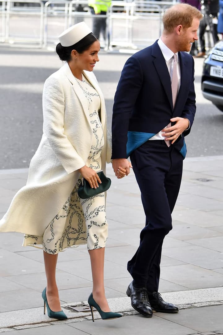 Meghan Markle Victoria Beckham Dress Commonwealth Day Service