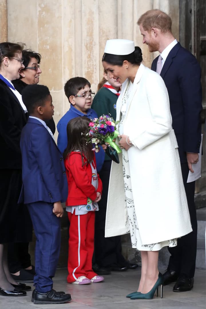 Meghan Markle Victoria Beckham Dress Commonwealth Day Service