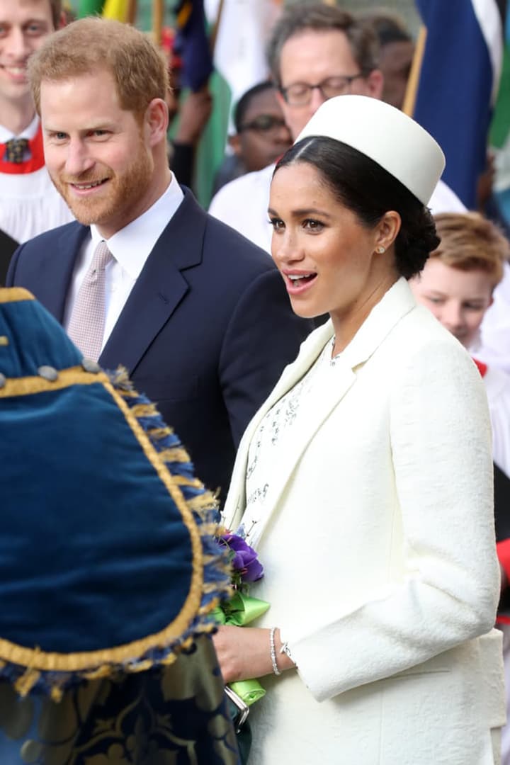 Meghan Markle Victoria Beckham Dress Commonwealth Day Service