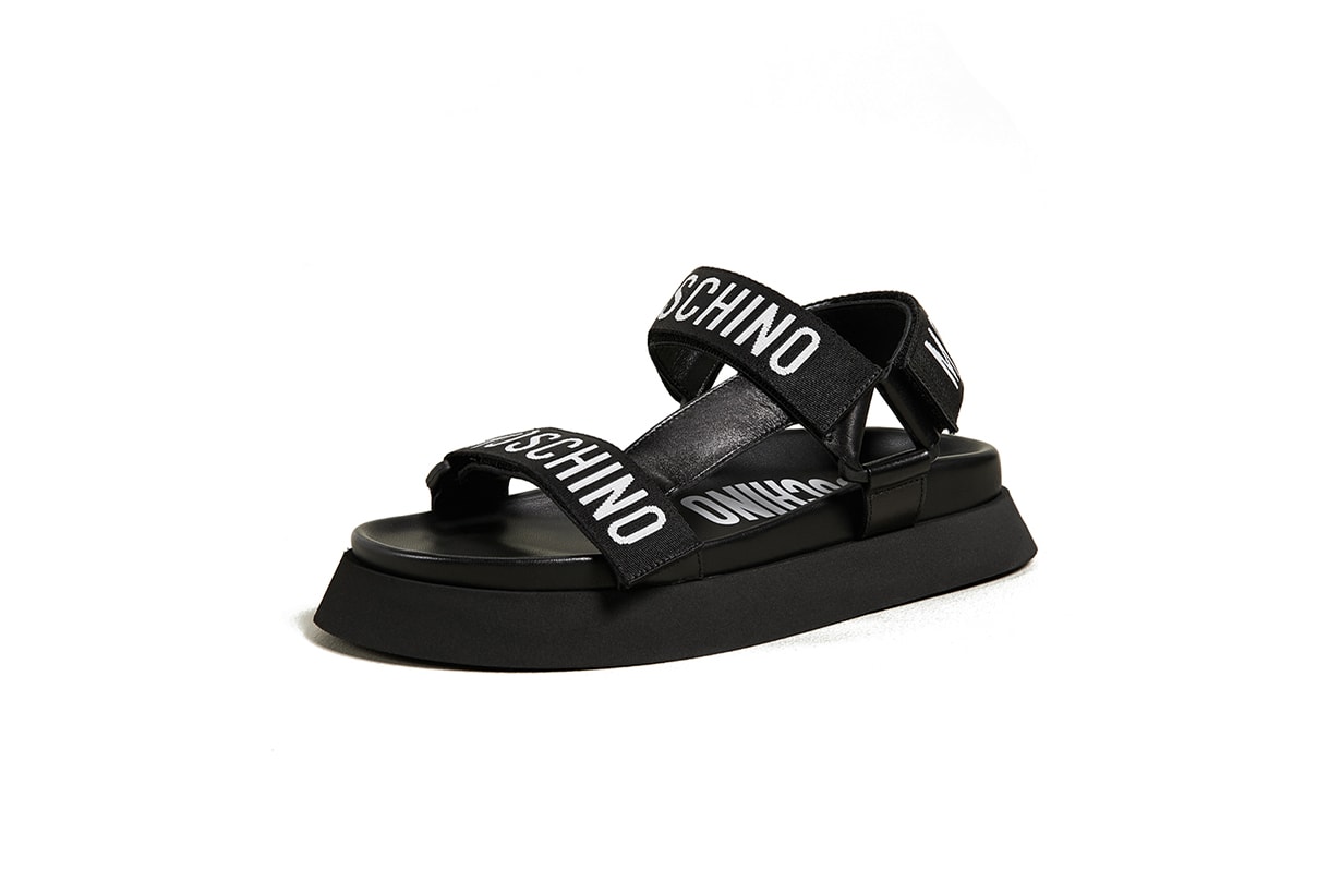 Moschino Logo Sandals
