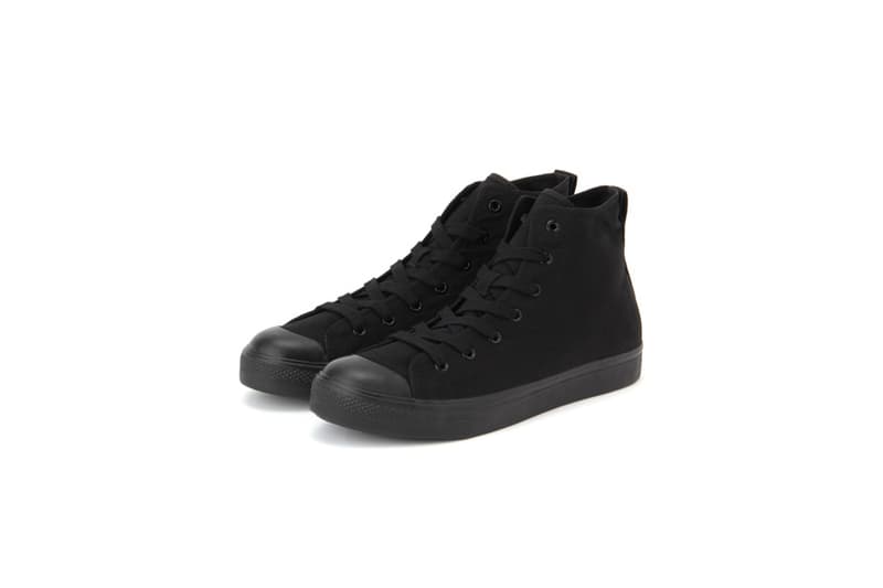 muji-canvas shoes black