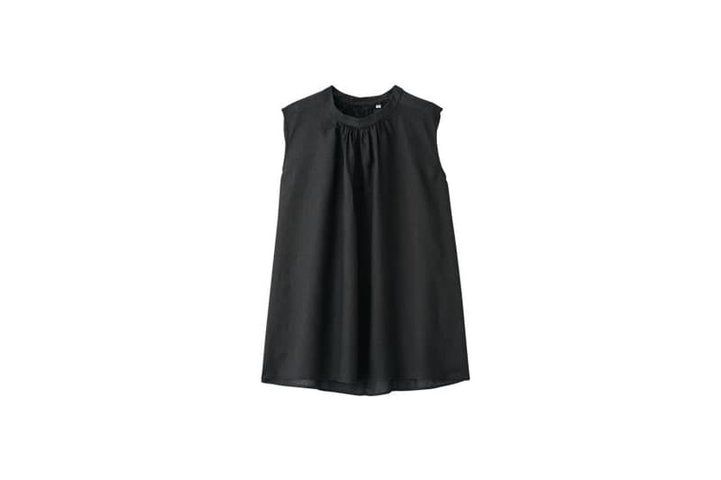 muji linen top