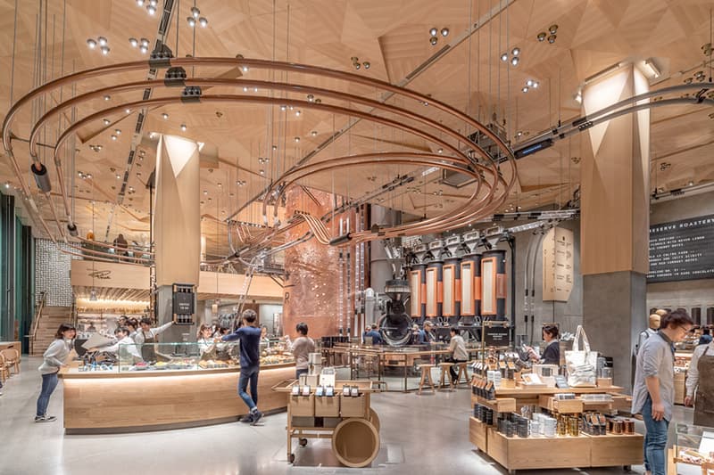 starbucks Reserve Roastery tokyo Kengo Kuma nakameguro
