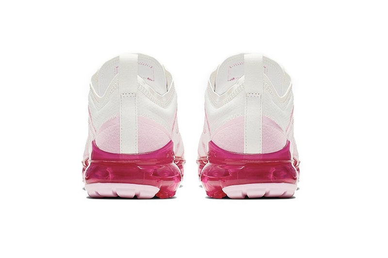 nike air vapormax pink rise sneakers