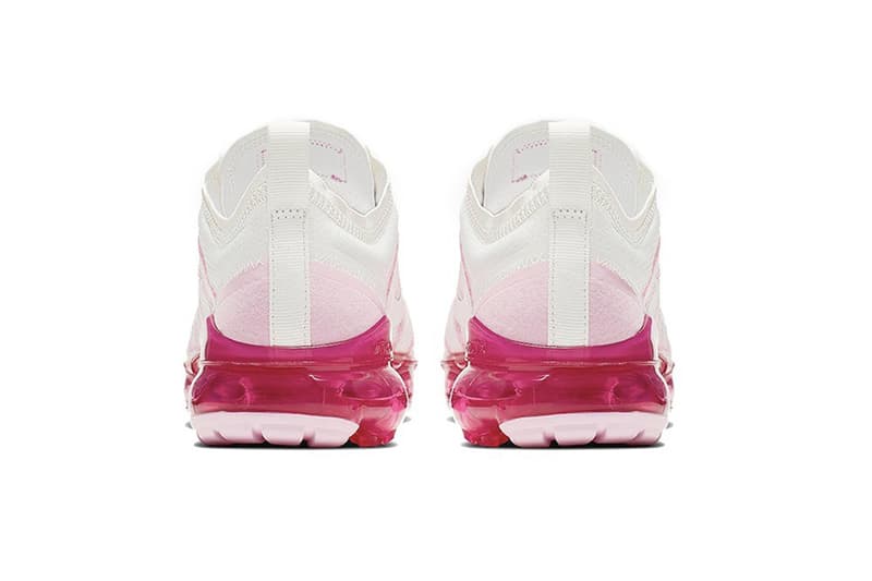 nike air vapormax pink rise sneakers