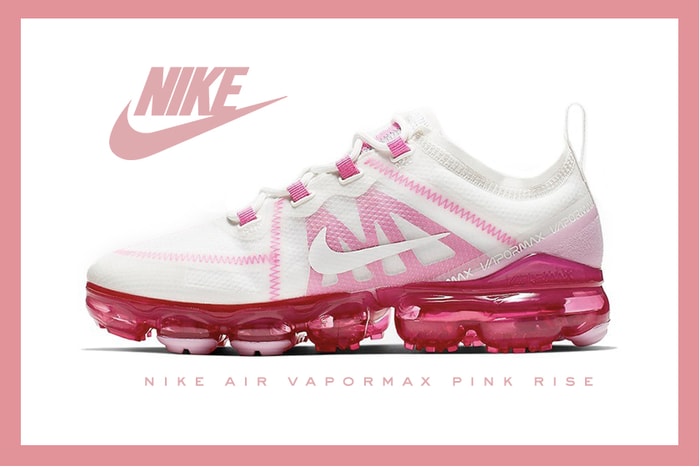 屬於夏日的色系,Nike 超人氣鞋款 Air VaporMax 推出全新「Pink Rise」配色!