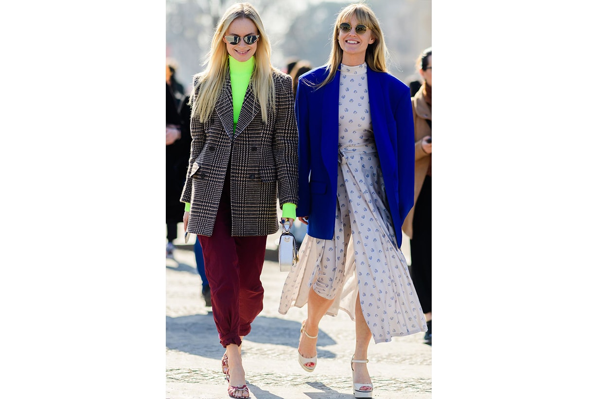 blazer dress street style