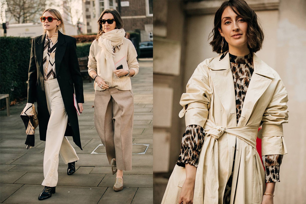 Street Style 2019 Trench Coat Blazer Outfits