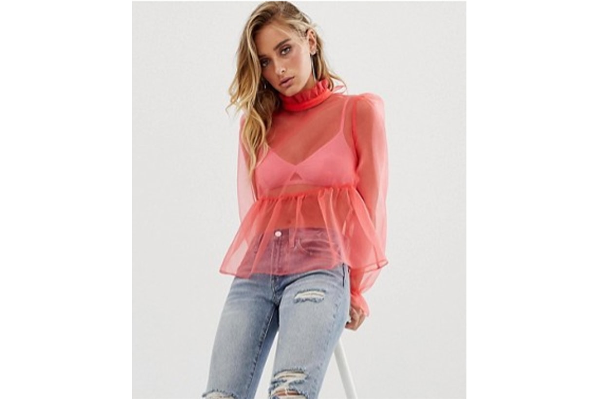 asos organza