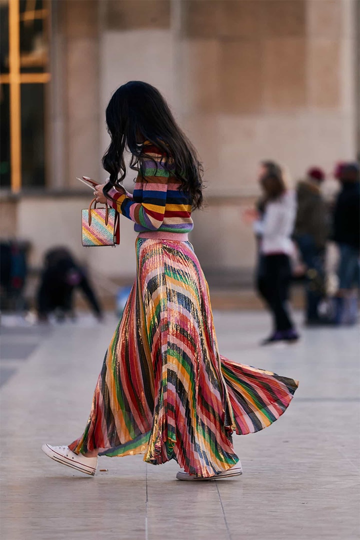 Rainbow Outfit Street Style
