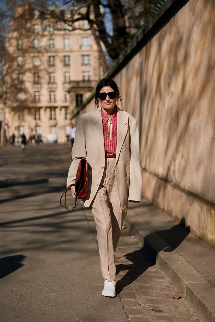 Suit Street Style Paris