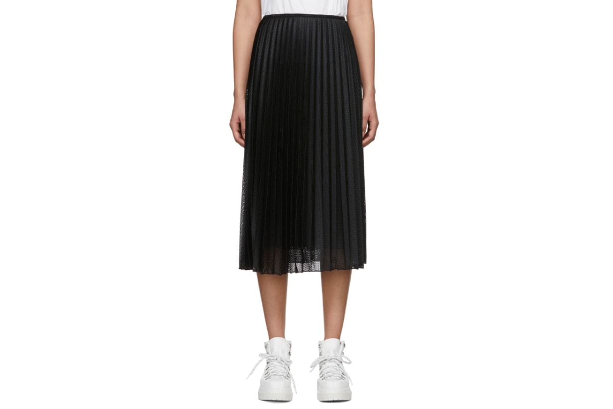 moncler pleated skirt