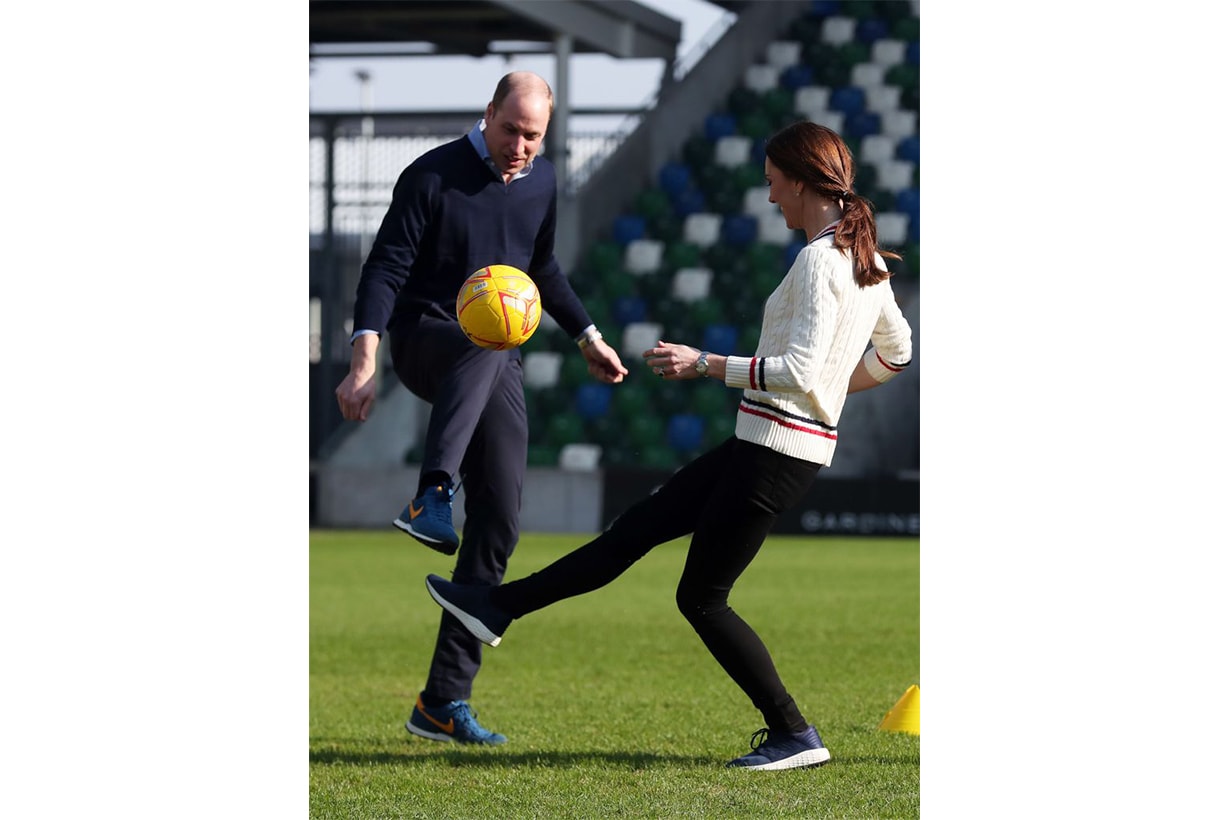 Prince George Kate Middleton Prince Harry Football