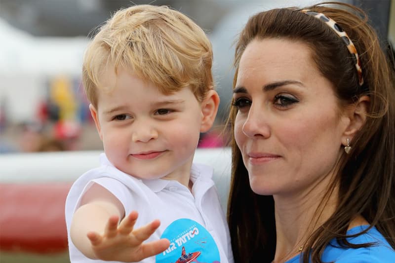 Prince George Kate Middleton