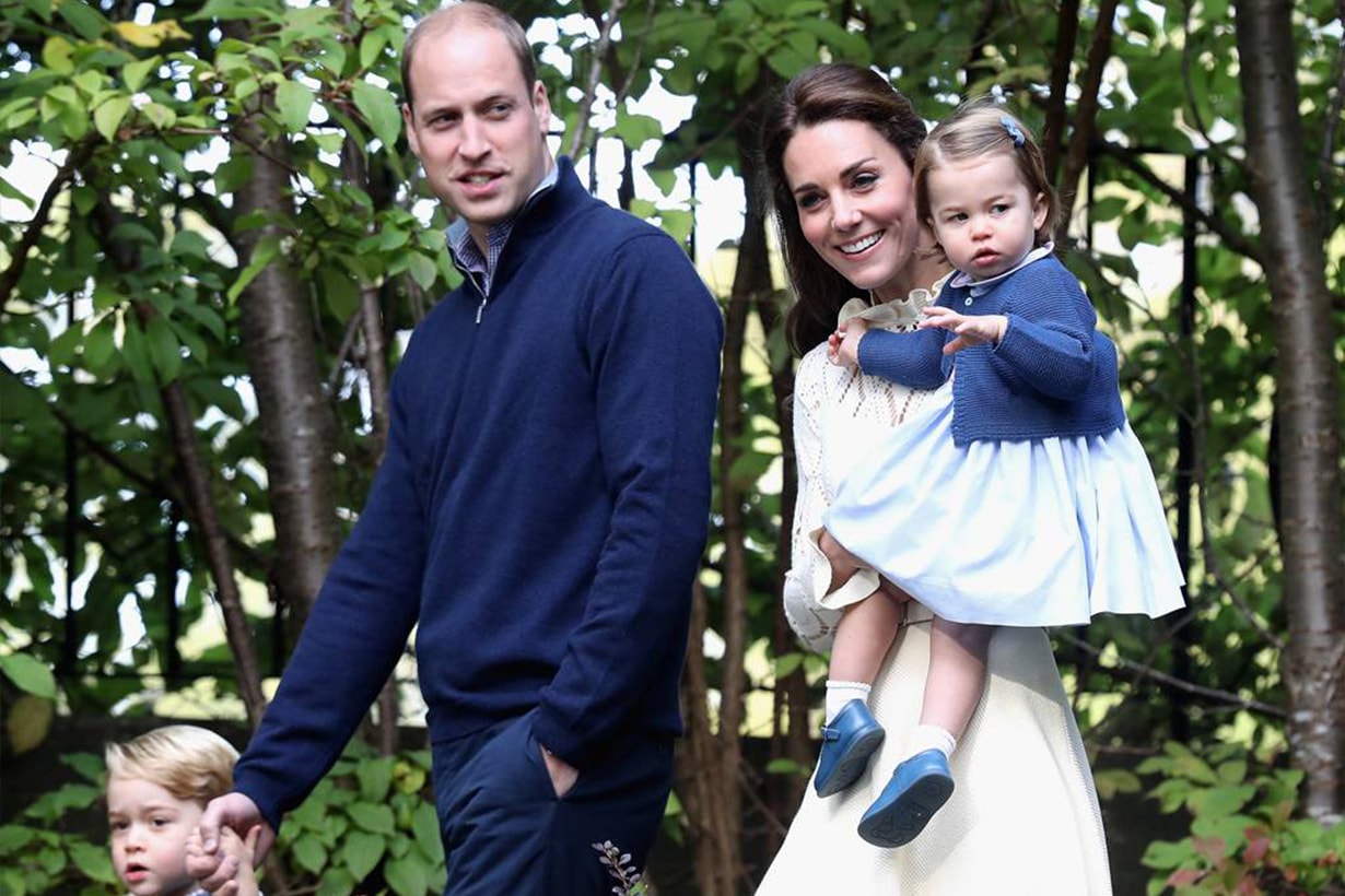 Prince William Princess Charlotte Kate Middleton Prince George British Royal Family