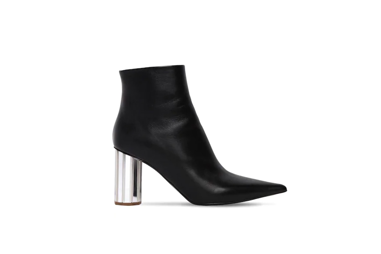 Proenza Schouler 90mm Pointy Leather Ankle Boots