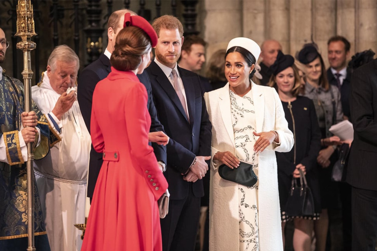 Meghan Markle Kate Middleton Body Language Royal Commonwealth Day Service