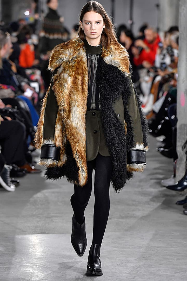 Sacai FW19 runway