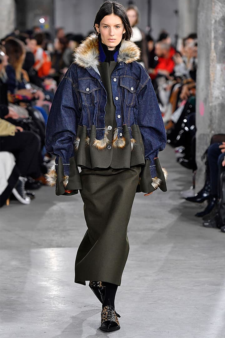 Sacai FW19 runway
