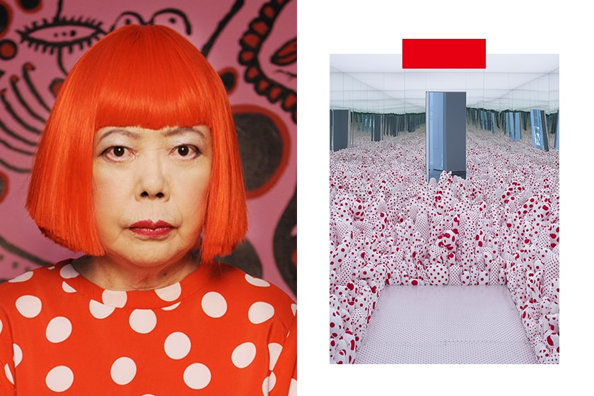 yayoi kusama the new exhibition at the fondation Louis vuitton in paris