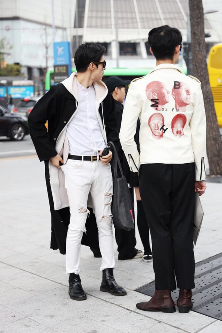 Korean Street Style Slogan Pattern Printed Jacket
