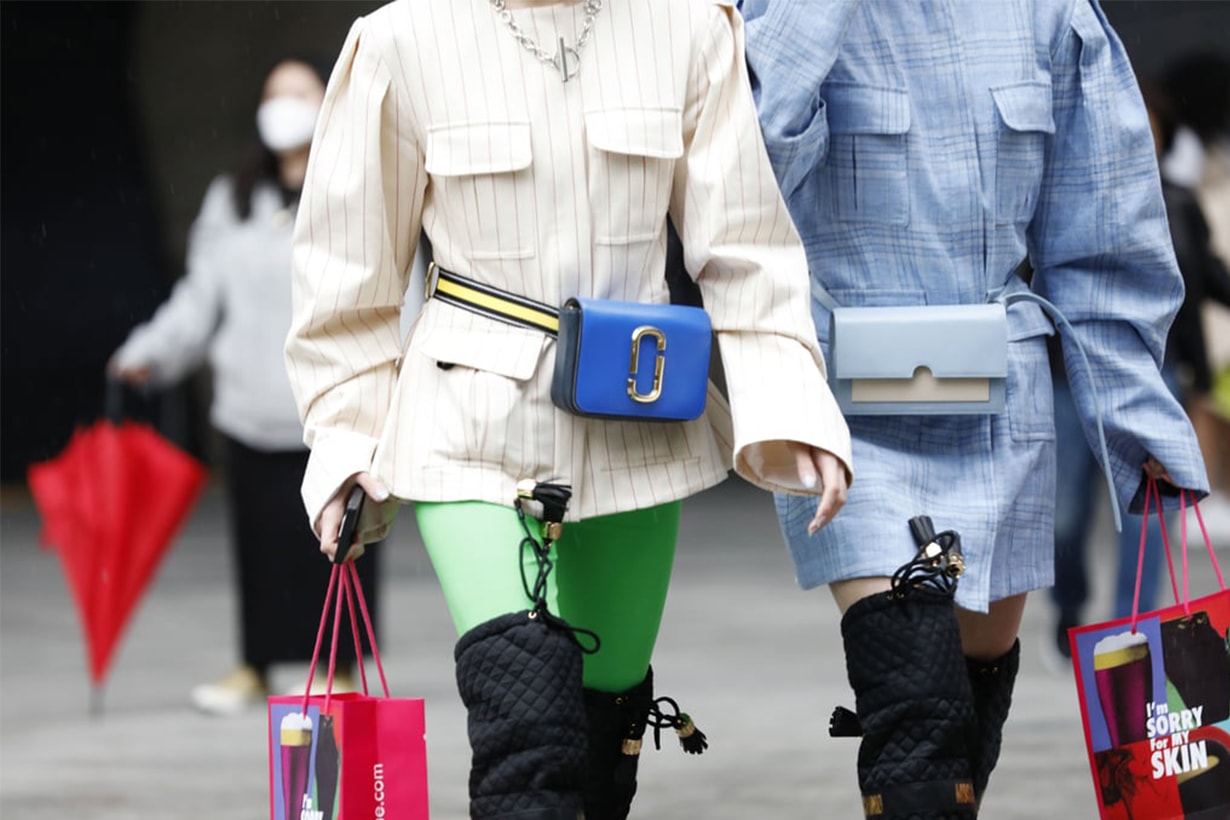 Compact Cases Belt Bag Street Style