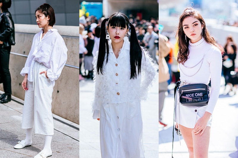 seoul fashion week street snap 2019 korea