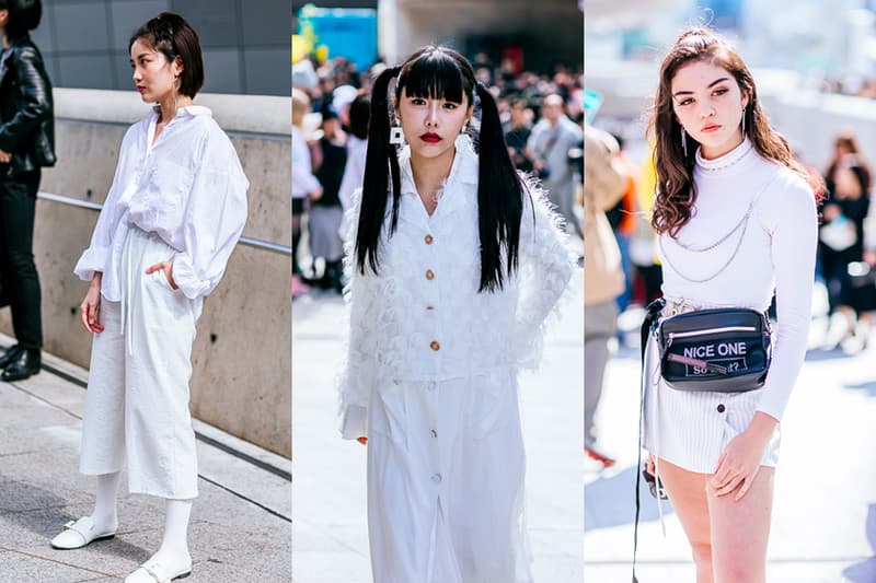 seoul fashion week street snap 2019 korea