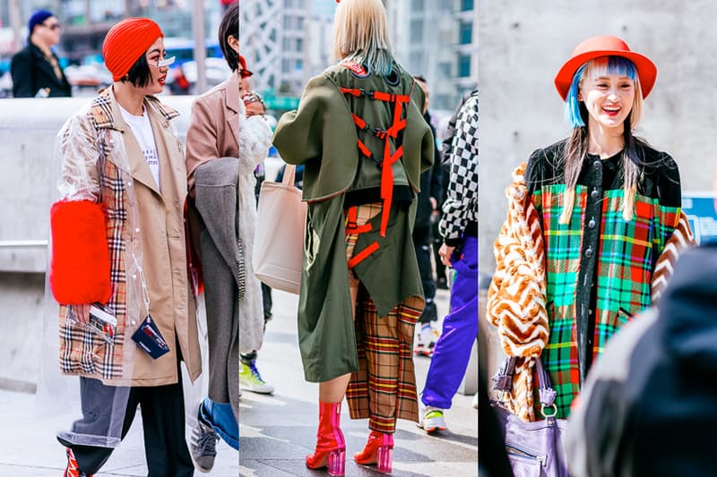 seoul fashion week street snap 2019 korea