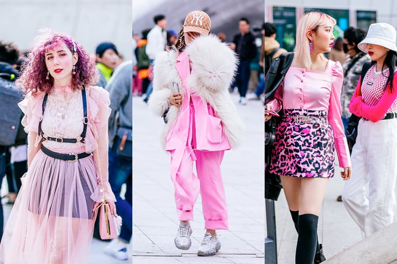 seoul fashion week street snap 2019 korea