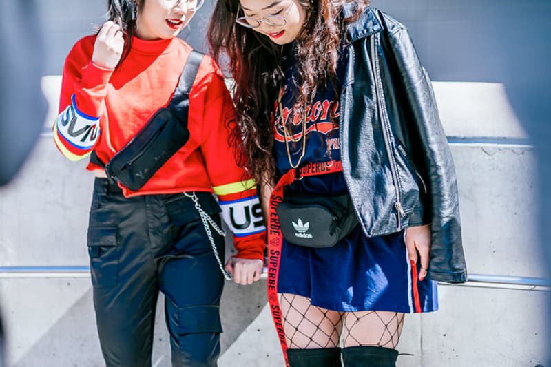 seoul fashion week street snap 2019 korea