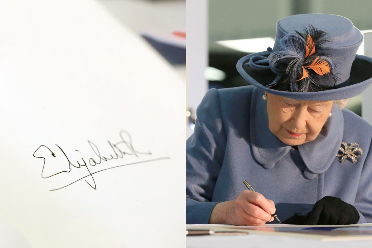 Queen Elizabeth II british royal Signature lilibet