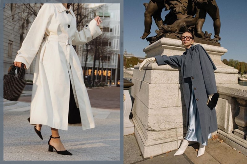 Trench Coat Instagram Girls