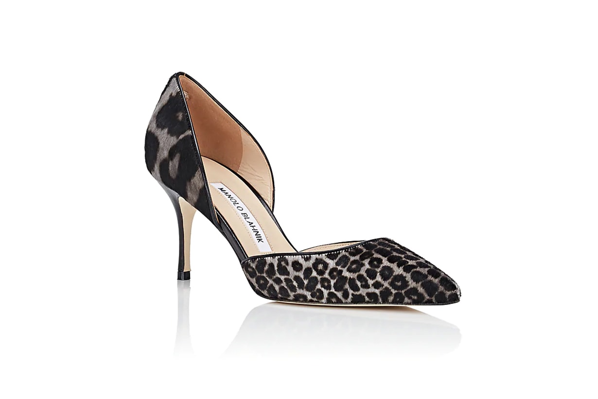 Taylerbibo Calf Hair D'Orsay Pumps