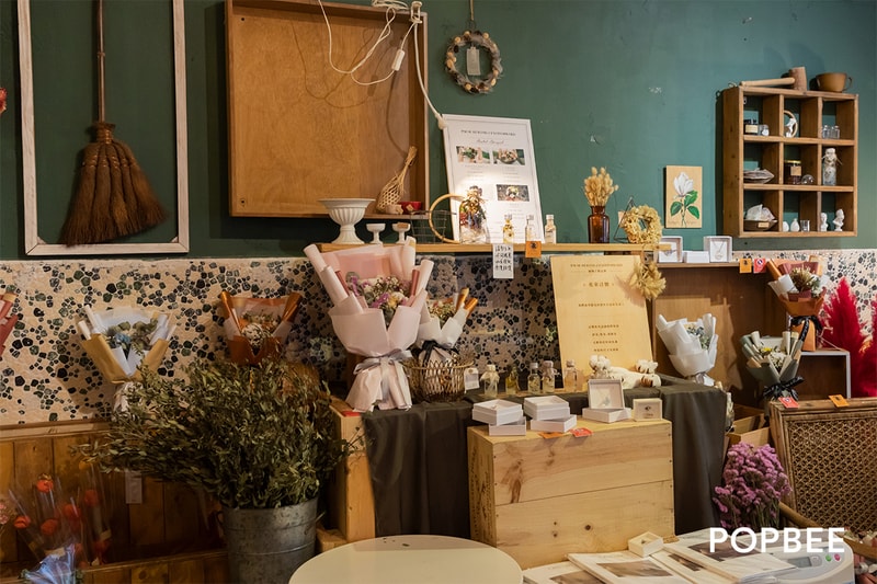 小房子 The Hut floral cafe in mong kok hong kong