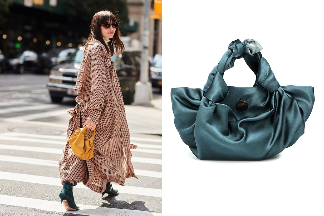 The Row Ascot Small Satin Tote